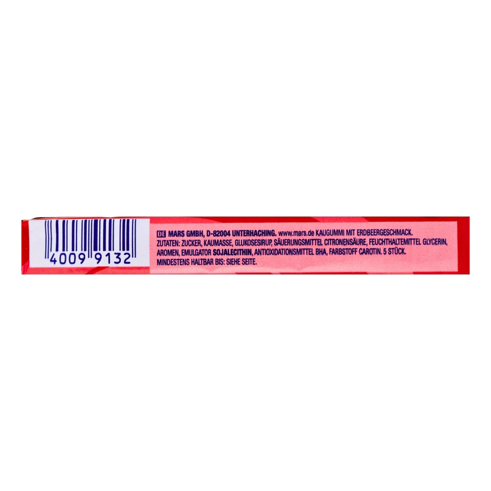 Hubba Bubba Strawberry Bubble Gum - 35g - Image 2