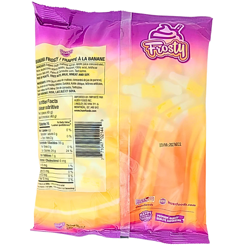 Huer Banana Frosty - 1kg - Image 2