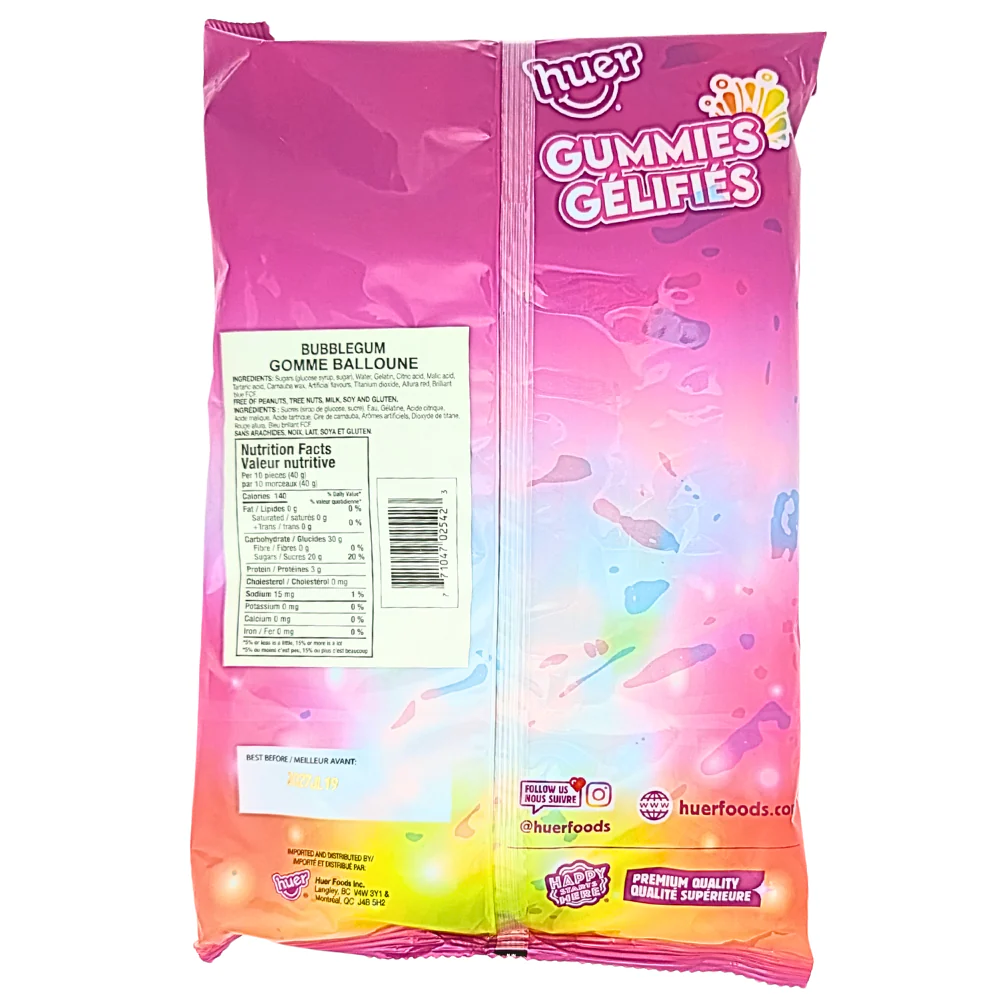 Huer Bubblegum Bottles Gummy - 1kg - Image 2