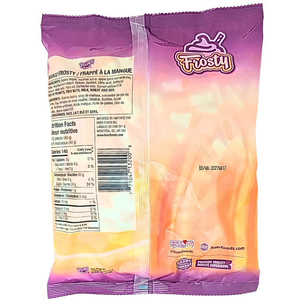 Huer Mango Frosty Gummies - 1kg - Image 2