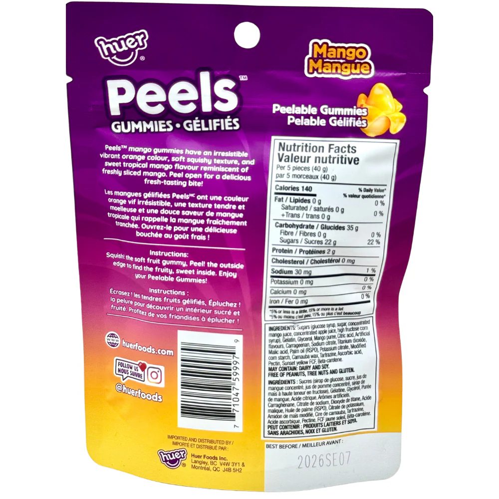 Huer Peels Gummies Mango - 65g - Image 2