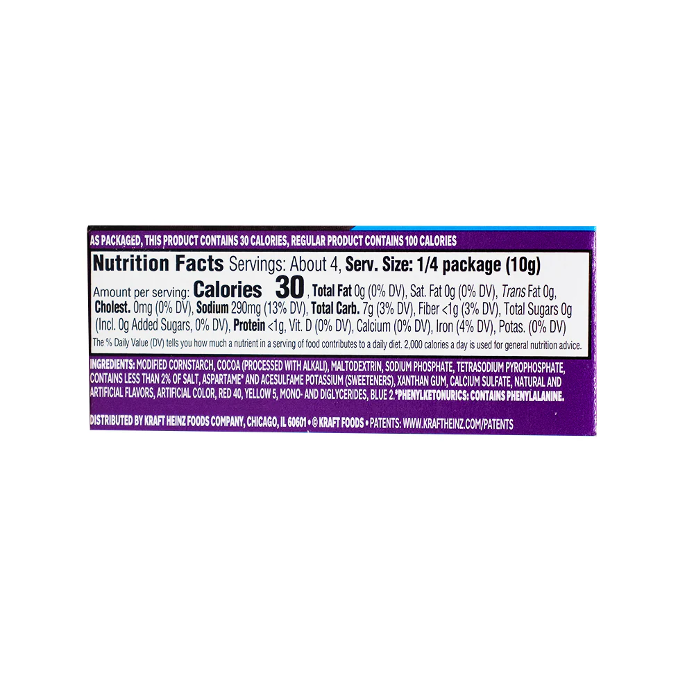 Jell-O Instant Pudding Sugar Free Chocolate Fudge - 1oz - Image 3