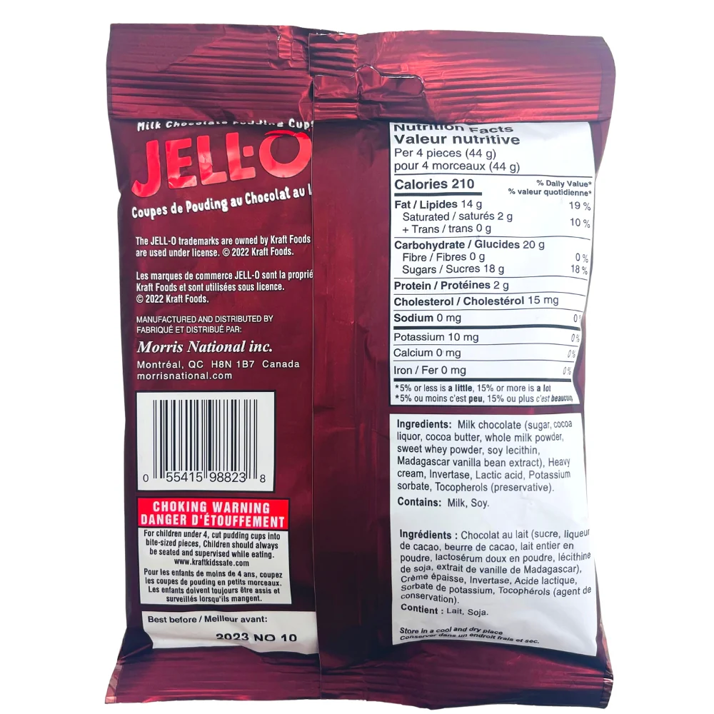 Jell-O Pudding Cups - 99g - Image 2