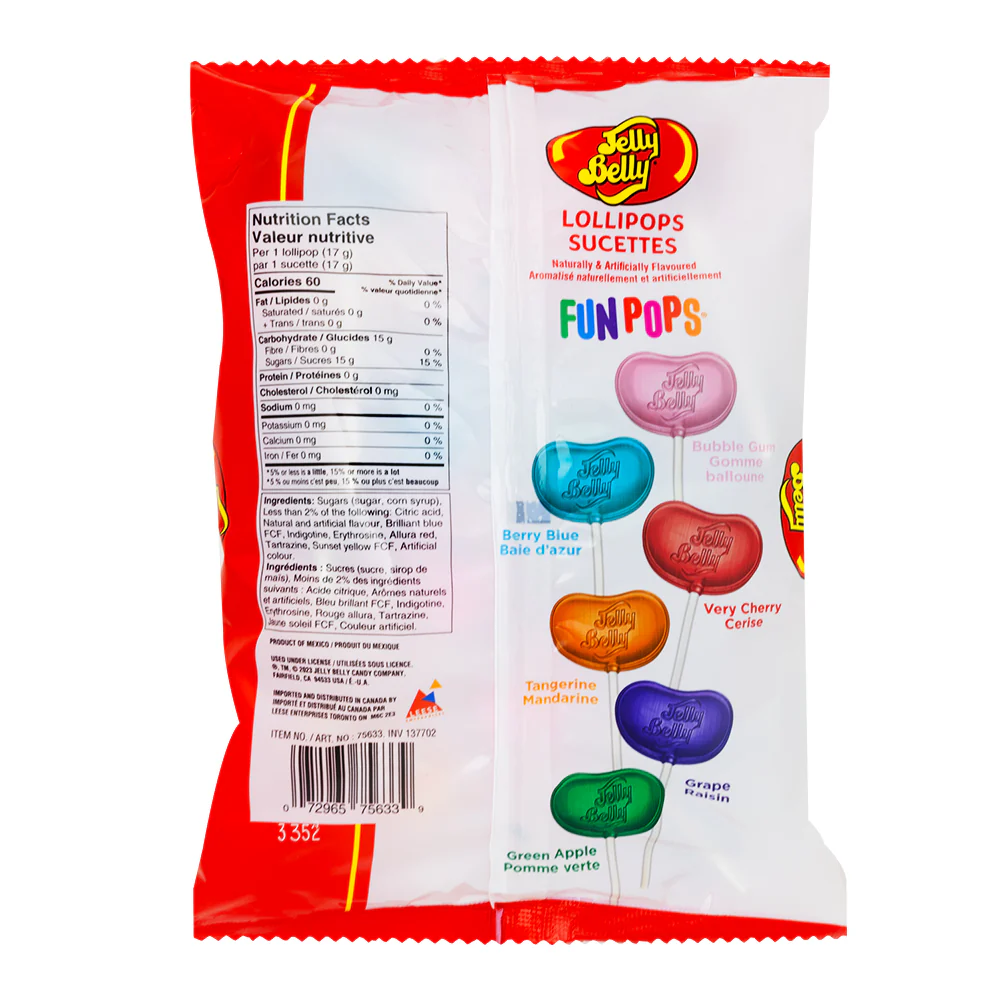 Jelly Belly Lollipops - 20 Count - Image 2