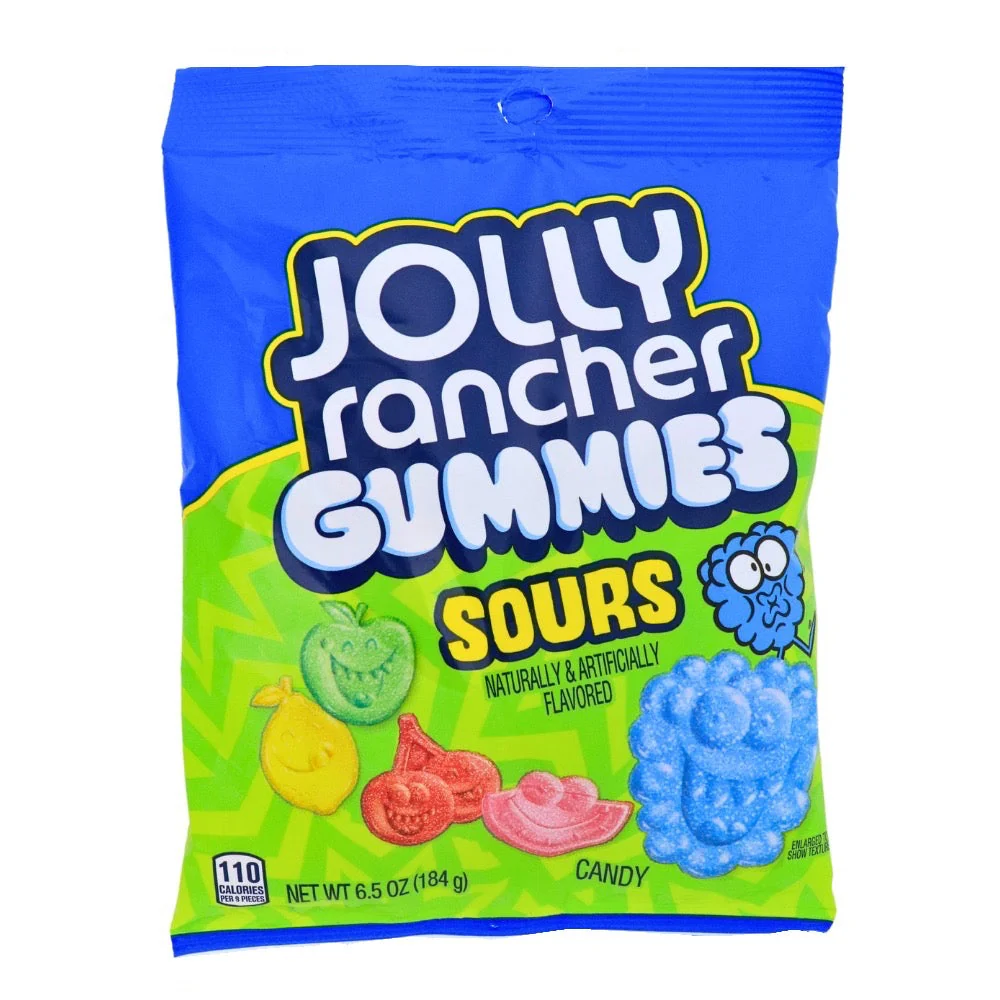 Jolly Rancher Gummies Sours - 6.5oz
