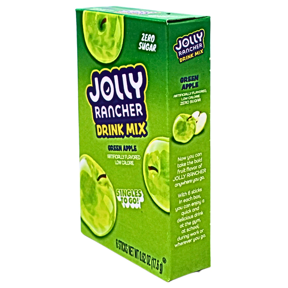 Jolly Rancher Green Apple Singles to GoDrink Mix - 17.6g - Image 3