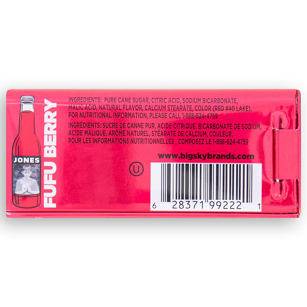 Jones Carbonated Candy-Fufu Berry - Image 3
