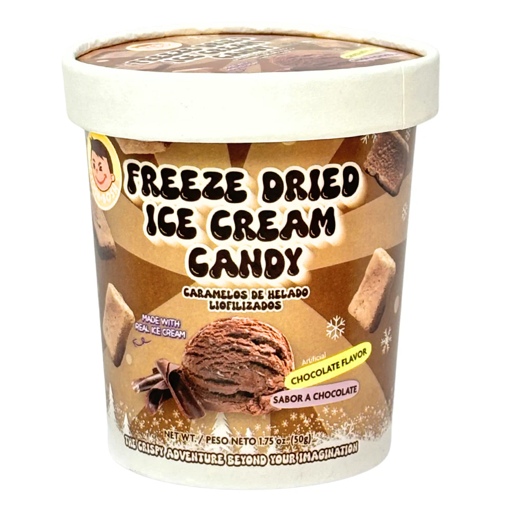 Josh Bosh Freeze Dried Chocolate Ice Cream - 1.75oz - Image 2