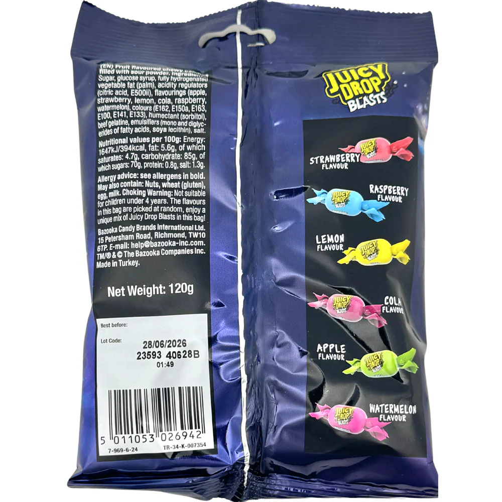 Juicy Drop Blasts (UK) - 120g - Image 2