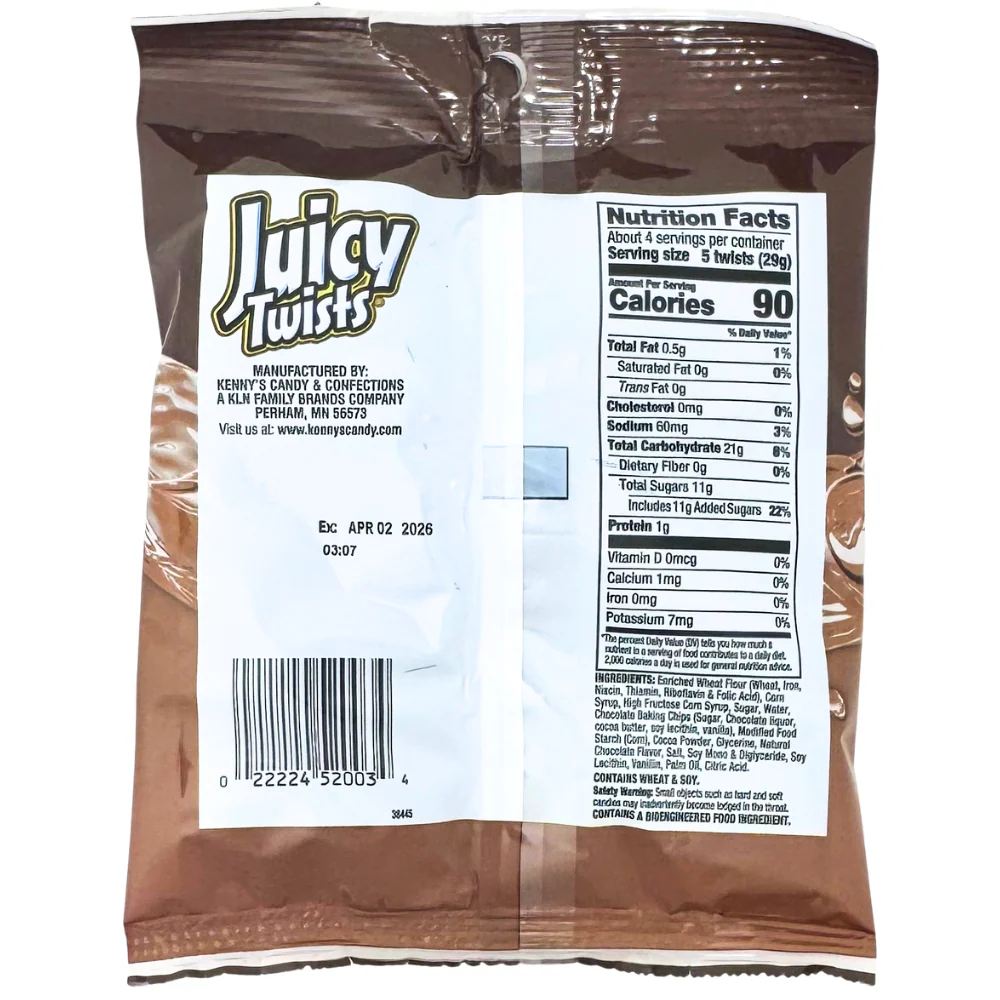 Juicy Twists Chocolate - 4oz - Image 2