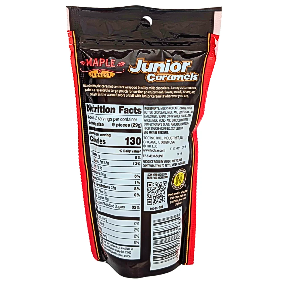 Junior Caramels Maple Harvest - 4.5oz - Image 2