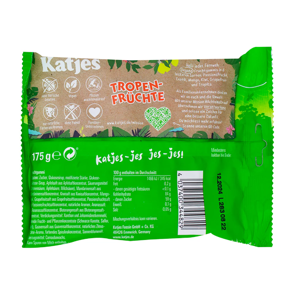 Katjes Tropen-Fruchte (Germany) - 175g - Image 2
