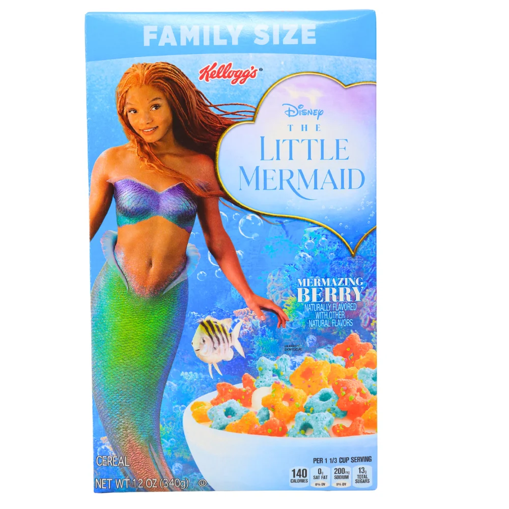 Kellogg's The Little Mermaid Mermazing Berry Cereal -12oz - Image 2