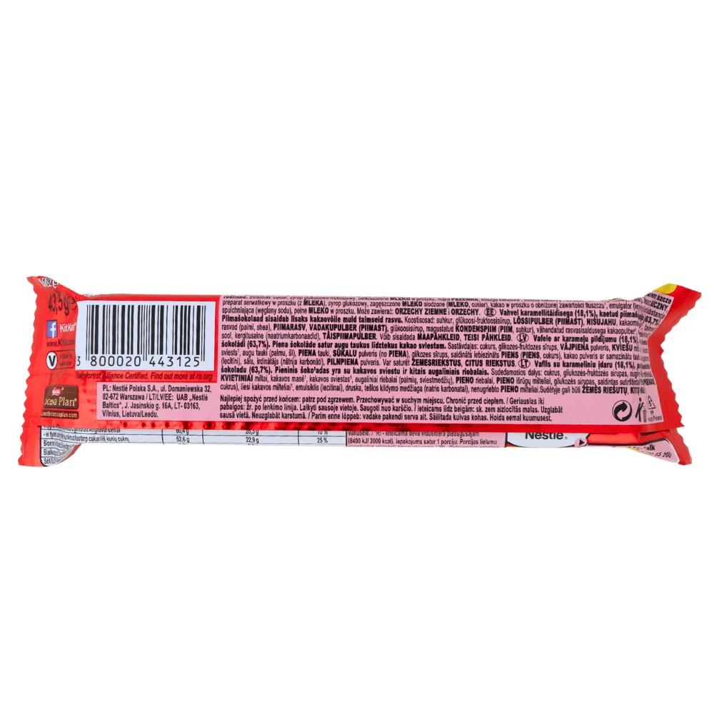 Kit Kat Chunky Caramel Wafer Bar - 55 g - Image 2