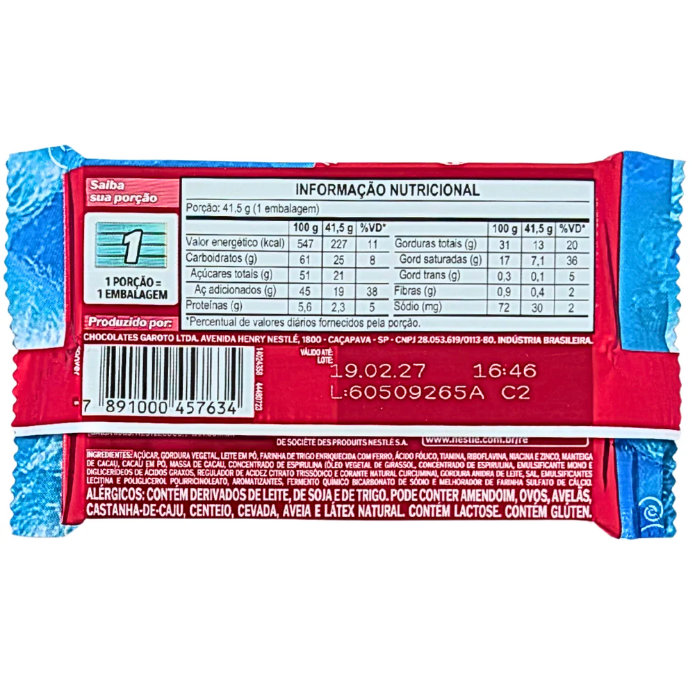 Kit Kat Cotton Candy (Brazil) - 41.5g - Image 2
