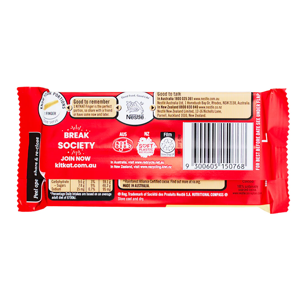 Kit Kat Gold Cookies (Australia) - 65g - Image 2