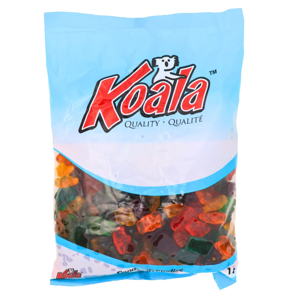 Koala 6 Flavor Gummi Bears Candies - 1 kg