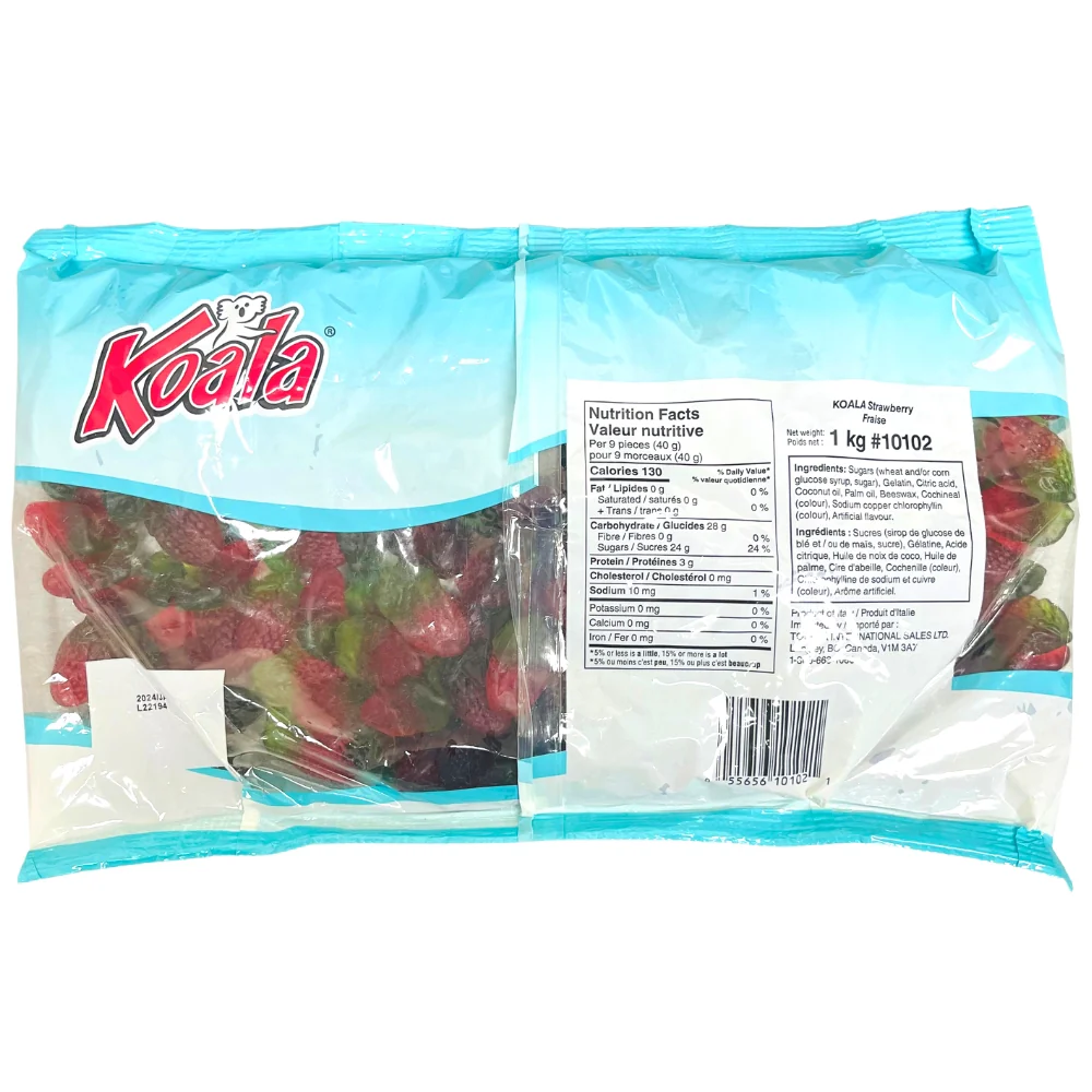 Koala Strawberries Gummies - 1kg - Image 2