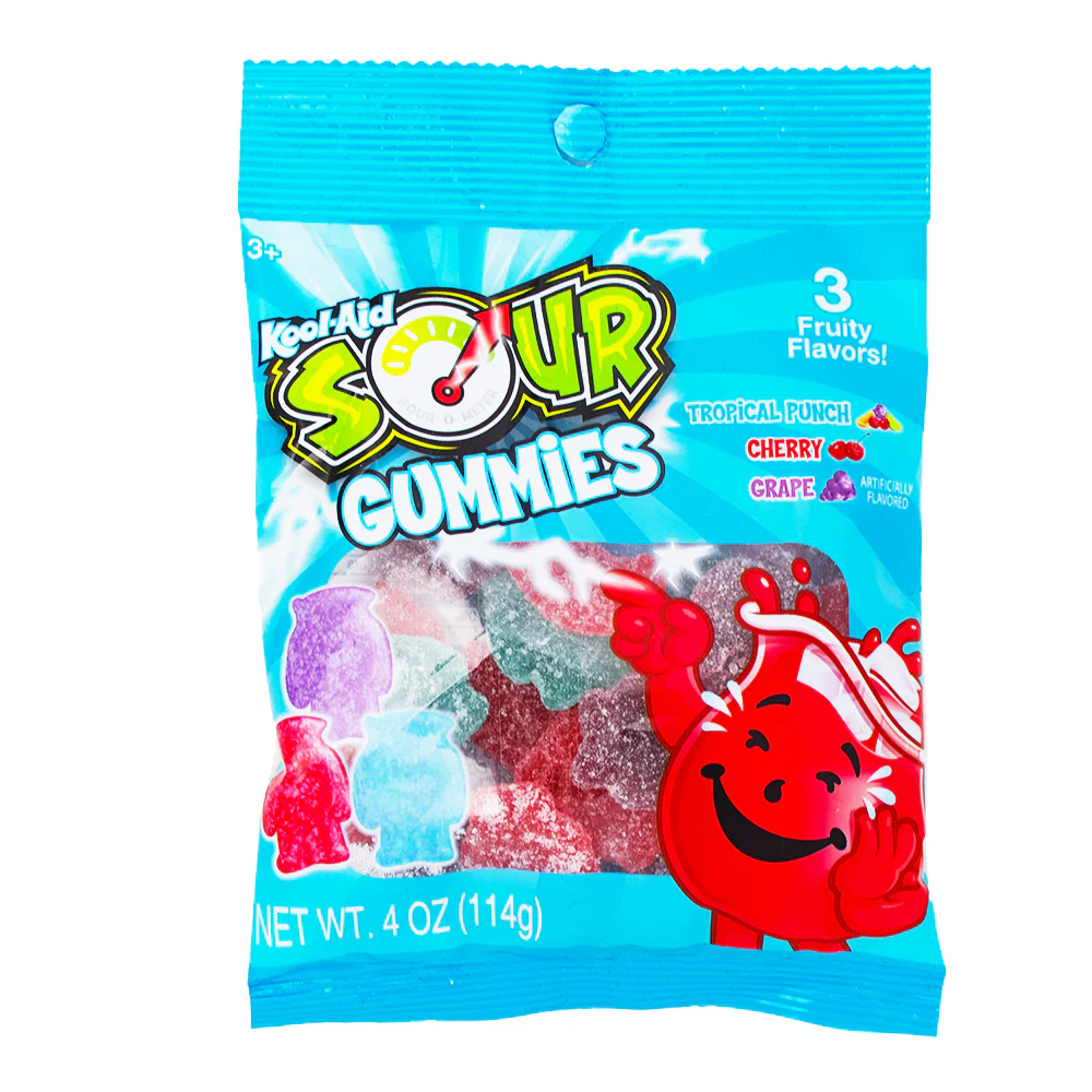 Kool-Aid Sour Gummies - 4oz