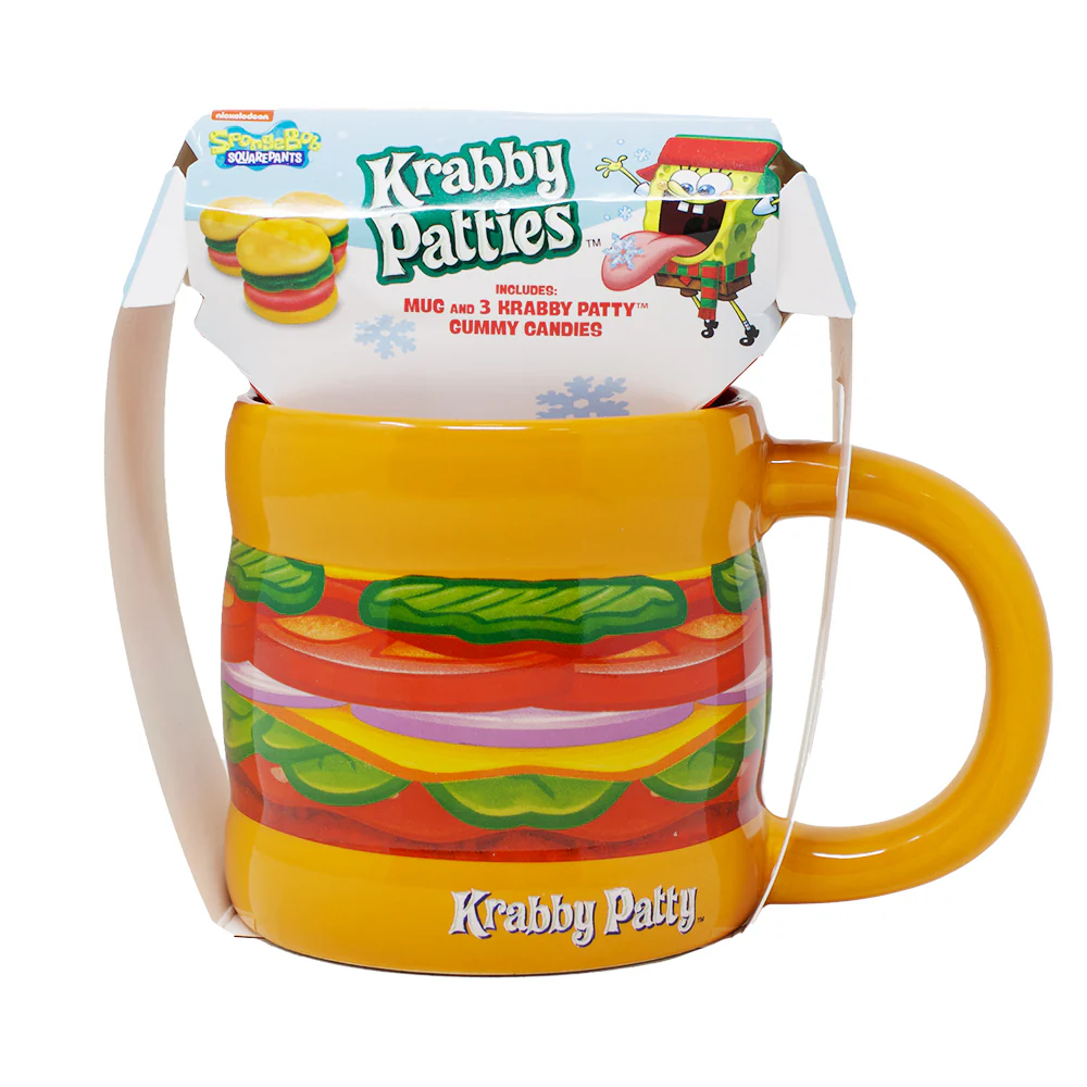 Krabby Patties Mug and Gummy Candy Gift Set - Image 2