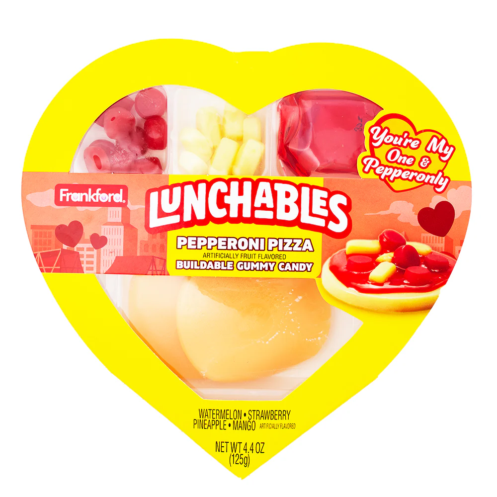 Kraft Lunchables Pizza Kit Heart Gift Box - 4.4oz