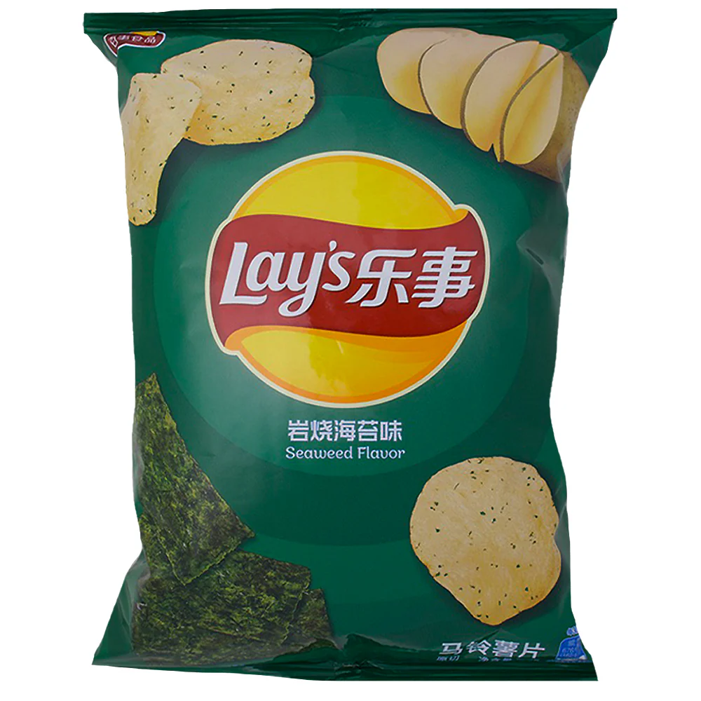 Lay's Seaweed (China) - 70g