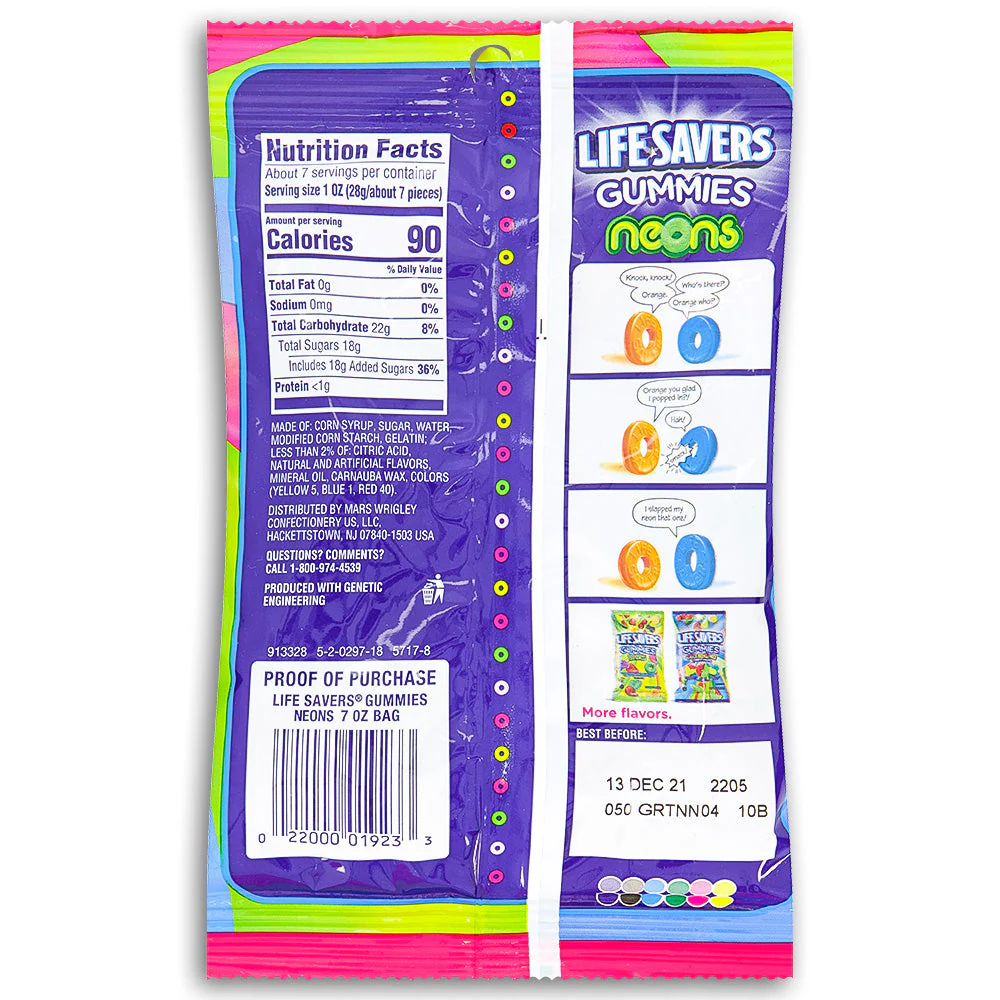 Lifesavers Gummies Neons Candies - 7oz - Image 3