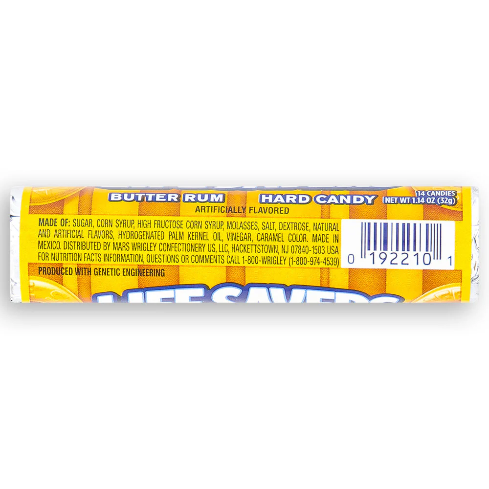 Butter Rum Lifesavers - 1.14oz - Image 3