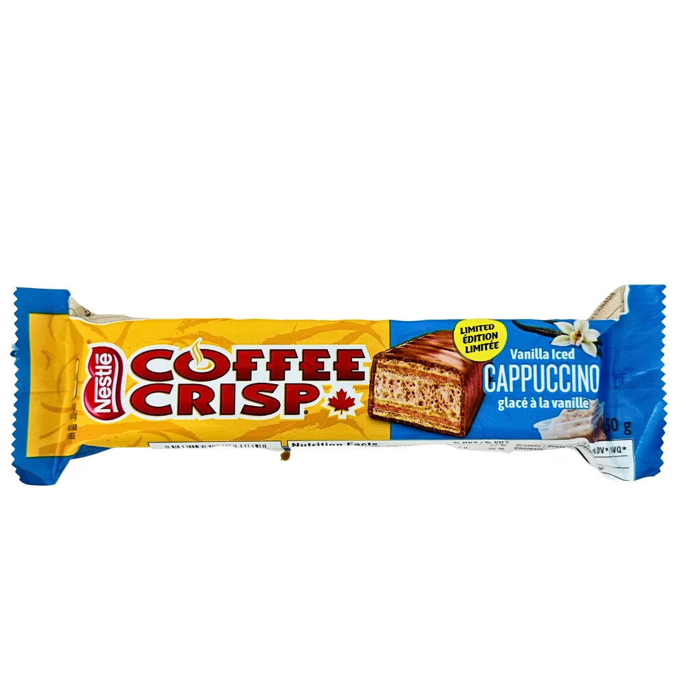 Limited Edition Coffee Crisp Vanilla Iced Cappuccino - 50g