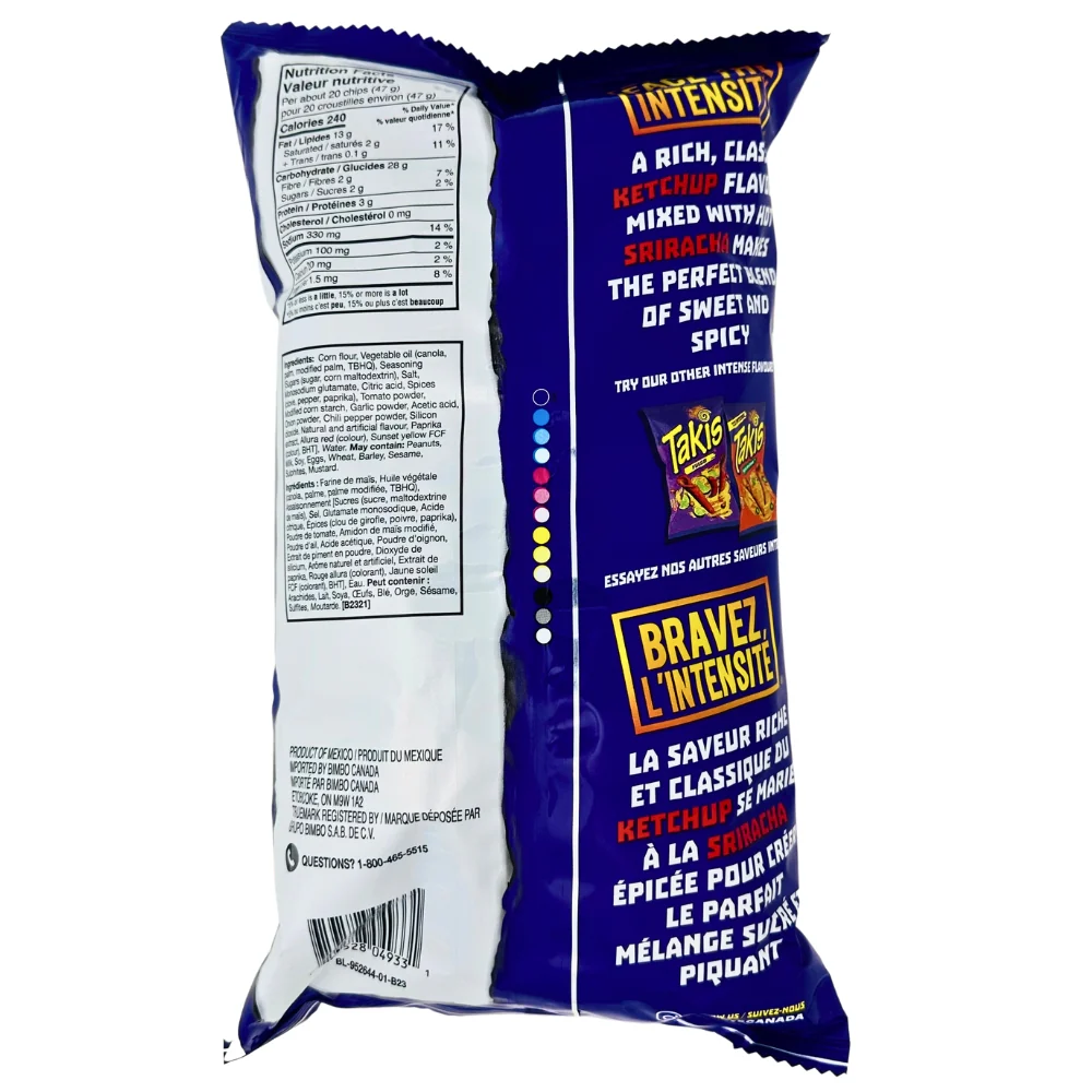 Limited Edition Takis Kaboom Ketchup & Sriracha - 280g - Image 2