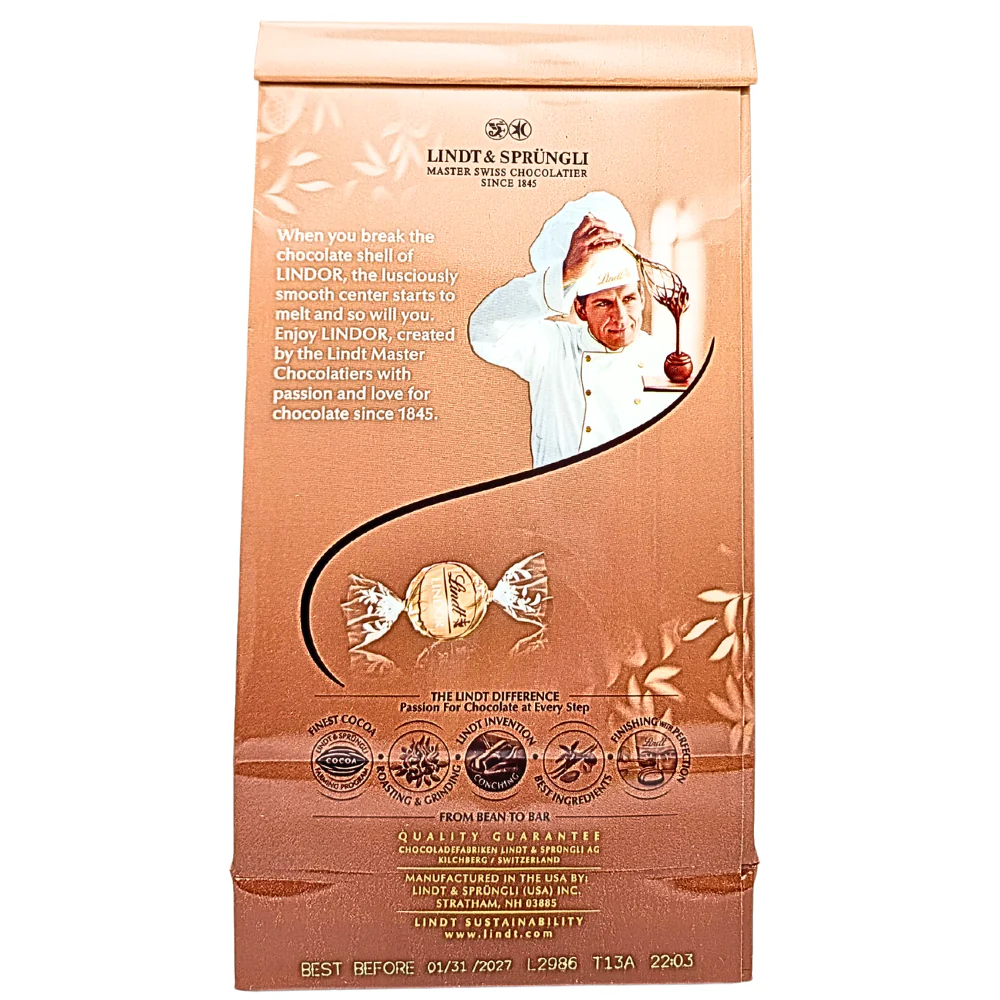 Lindt Lindor Fudge Swirl - 145g - Image 3