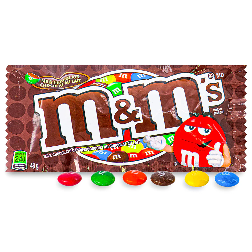 M&M's Milk Chocolate Candies-1.69 oz