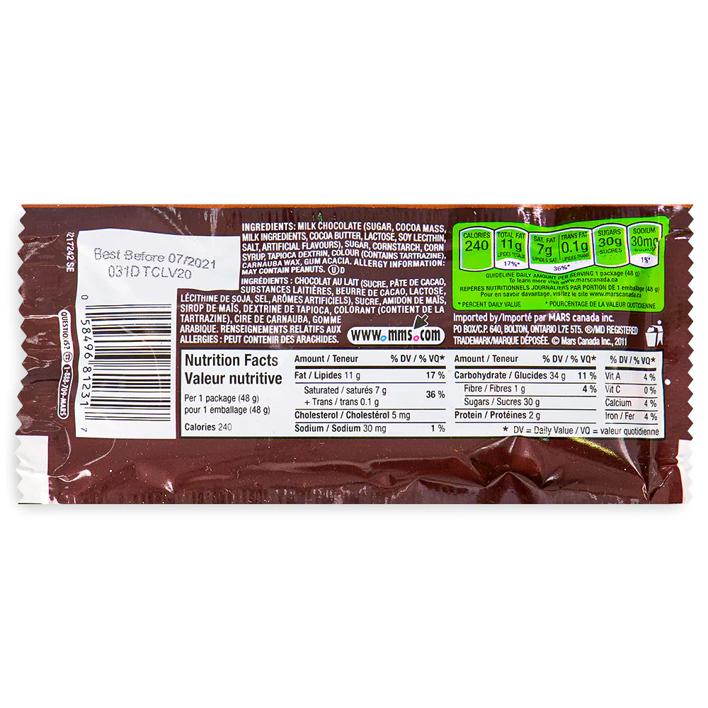 M&M's Milk Chocolate Candies-1.69 oz - Image 3