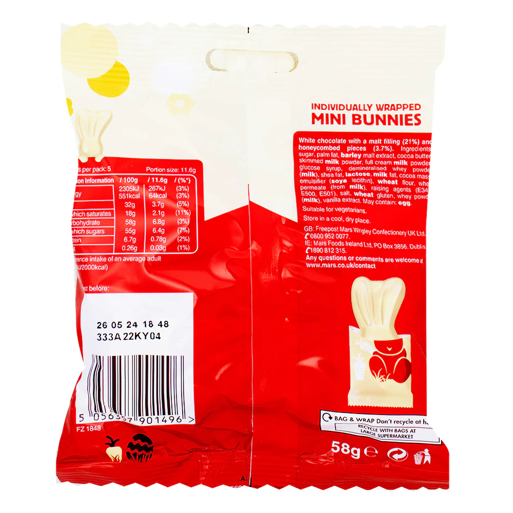 Maltesers Mini Bunnies (UK) - 58g - Image 2
