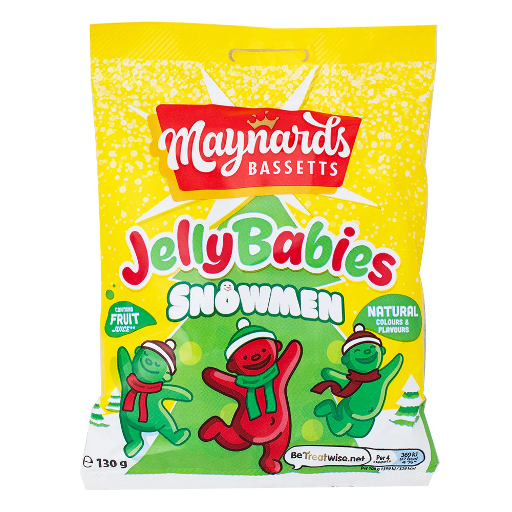 Maynard Bassetts Jelly Snowmen - 130g