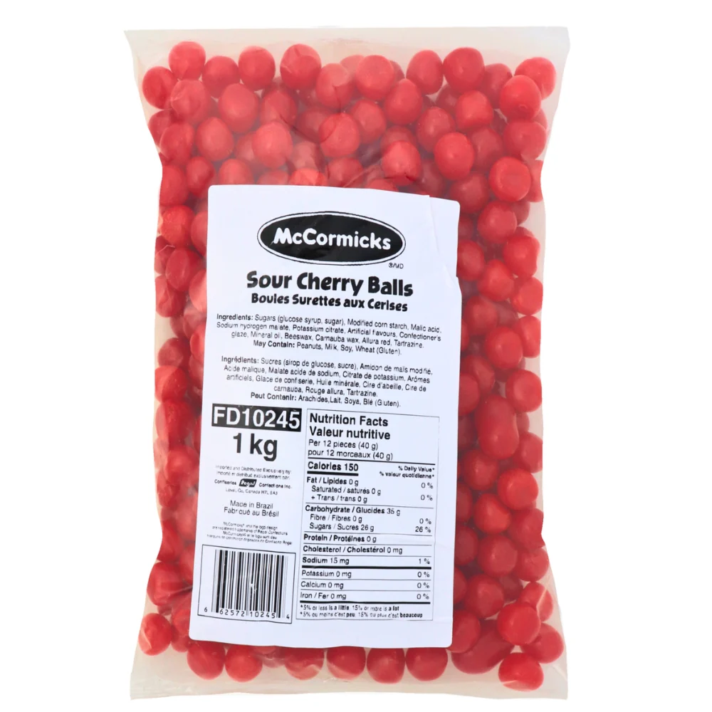 McCormick's Sour Cherry Balls - 1 kg