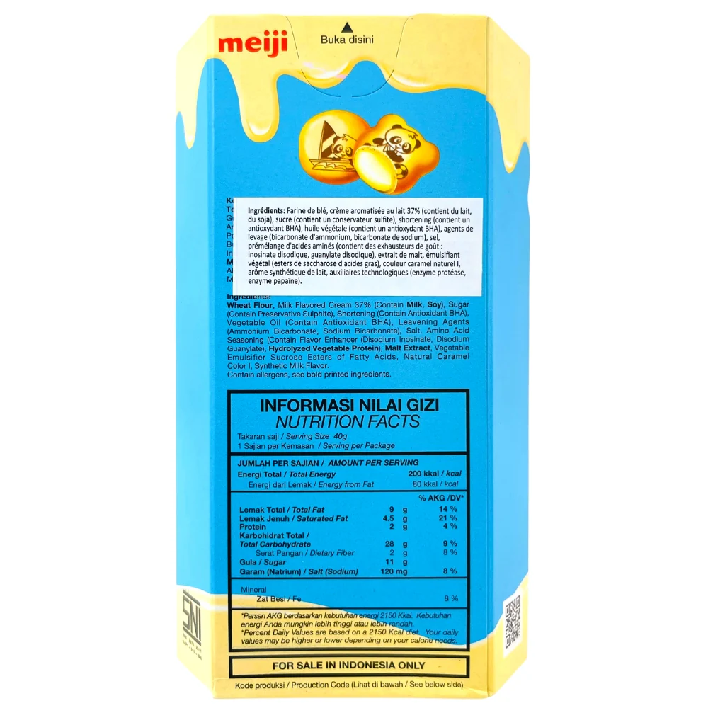 Meiji Hello Panda Vanilla (Indonesia) - 42g - Image 2