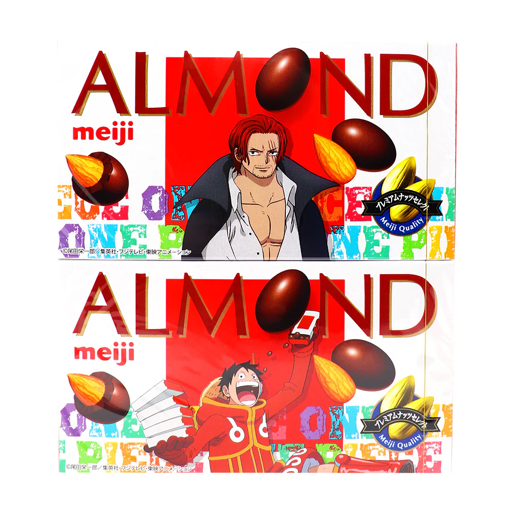 Meiji One Piece Almond Chocolate (Japan) - 79g - Image 2