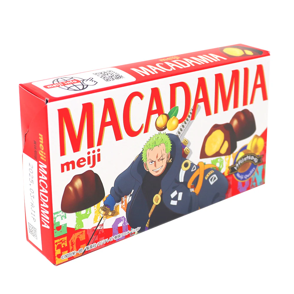 Meiji One Piece Macadamia Chocolate (Japan) - 64g - Image 2