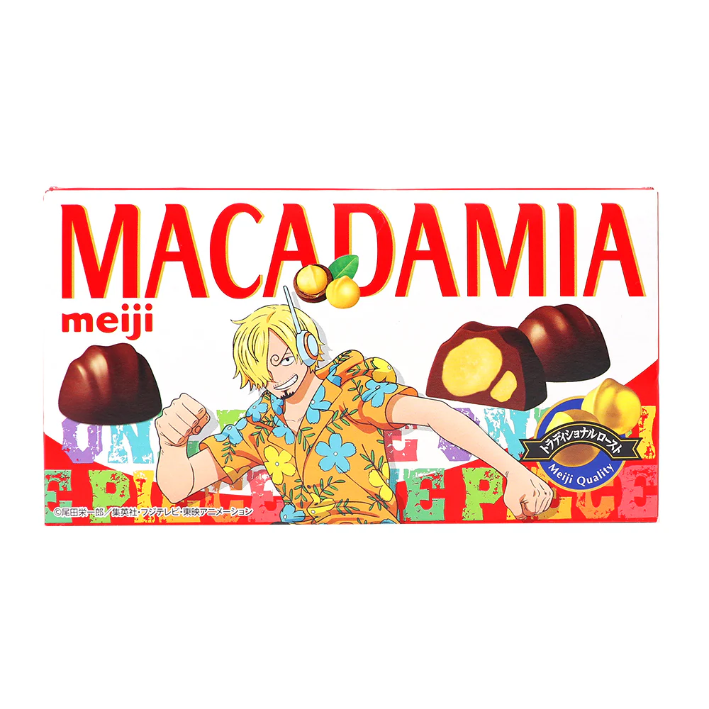 Meiji One Piece Macadamia Chocolate (Japan) - 64g - Image 3