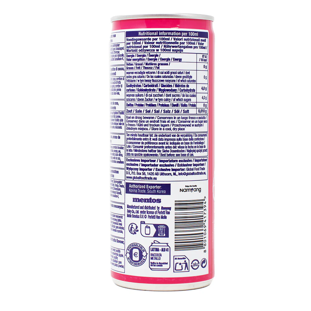Mentos Fruity Mix Drink - 250mL - Image 3
