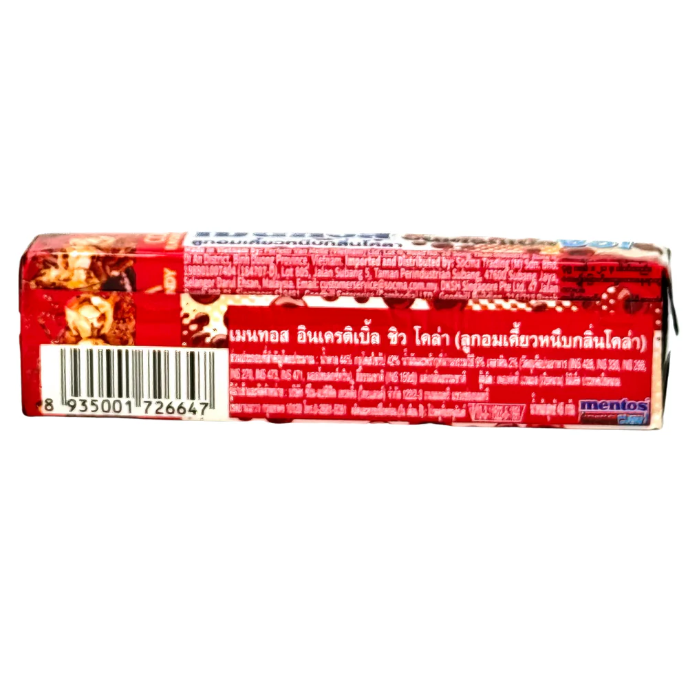 Mentos Incredible Chew Cola (Thailand) - 45g - Image 2