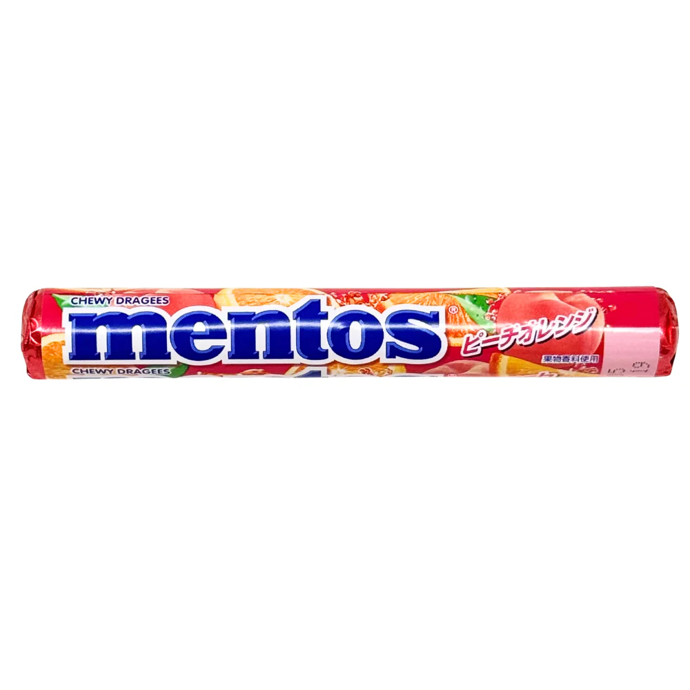 Mentos Peach Orange (Japan) - 37g