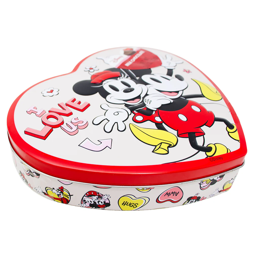 Mickey and Minnie Heart Tin - 3.6oz - Image 2