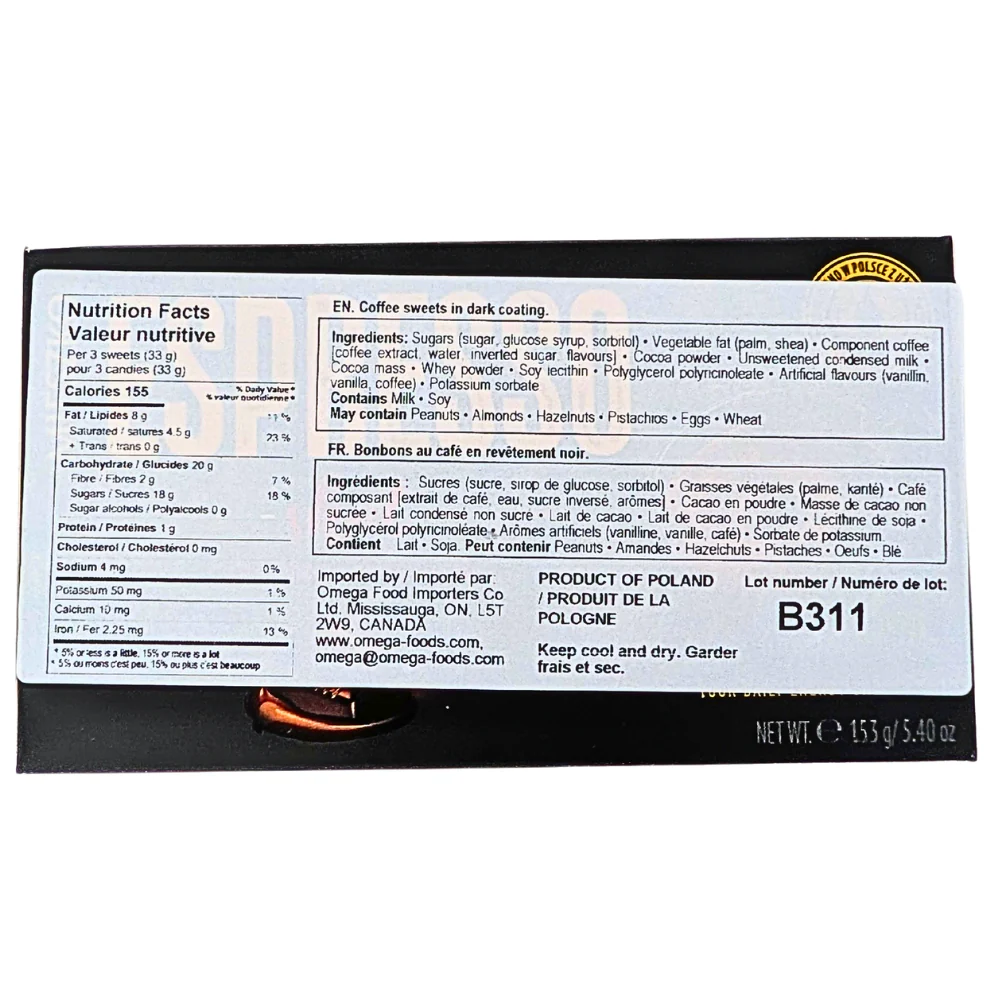 Mieszko Espresso Chocolates - 153g - Image 2