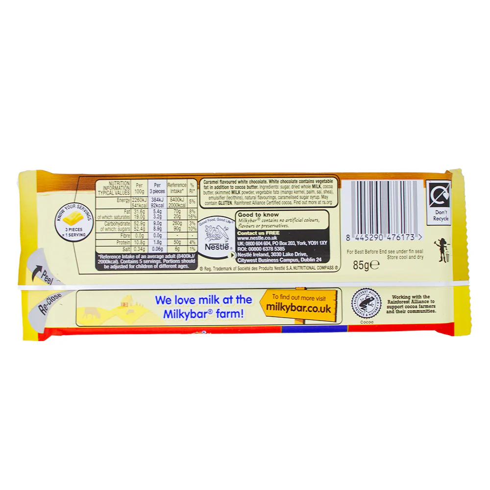 Milkybar Gold Block (UK) - 85g - Image 2