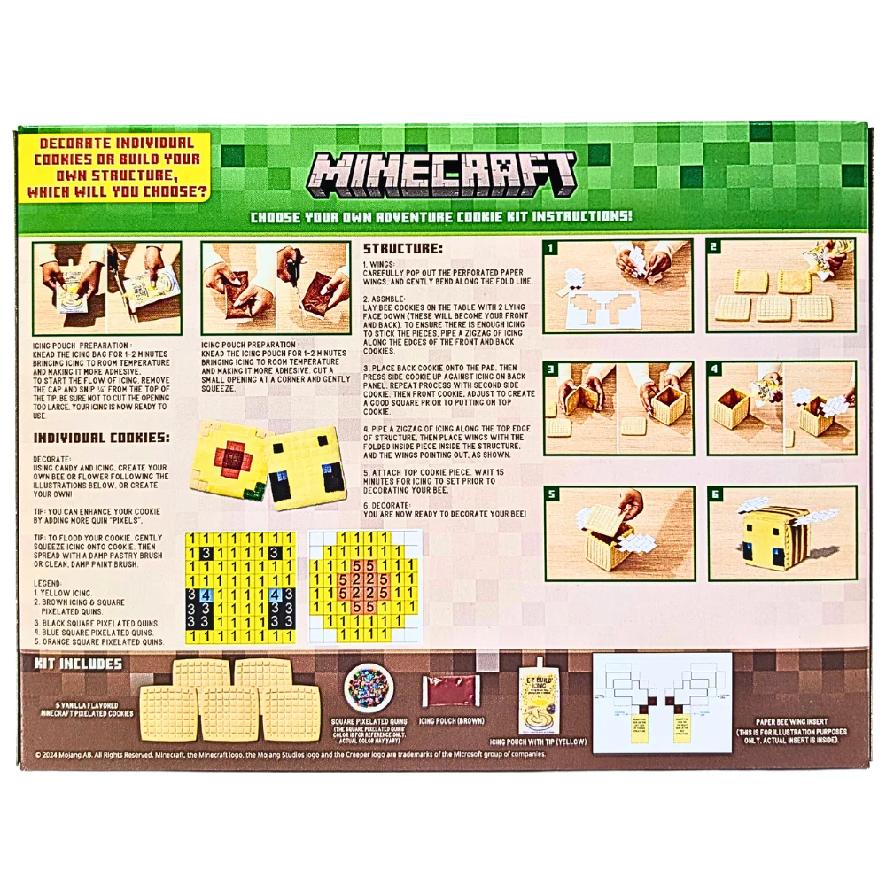 Minecraft Choose Your Own Adventure Cookie Kit - 13.9oz - Image 2