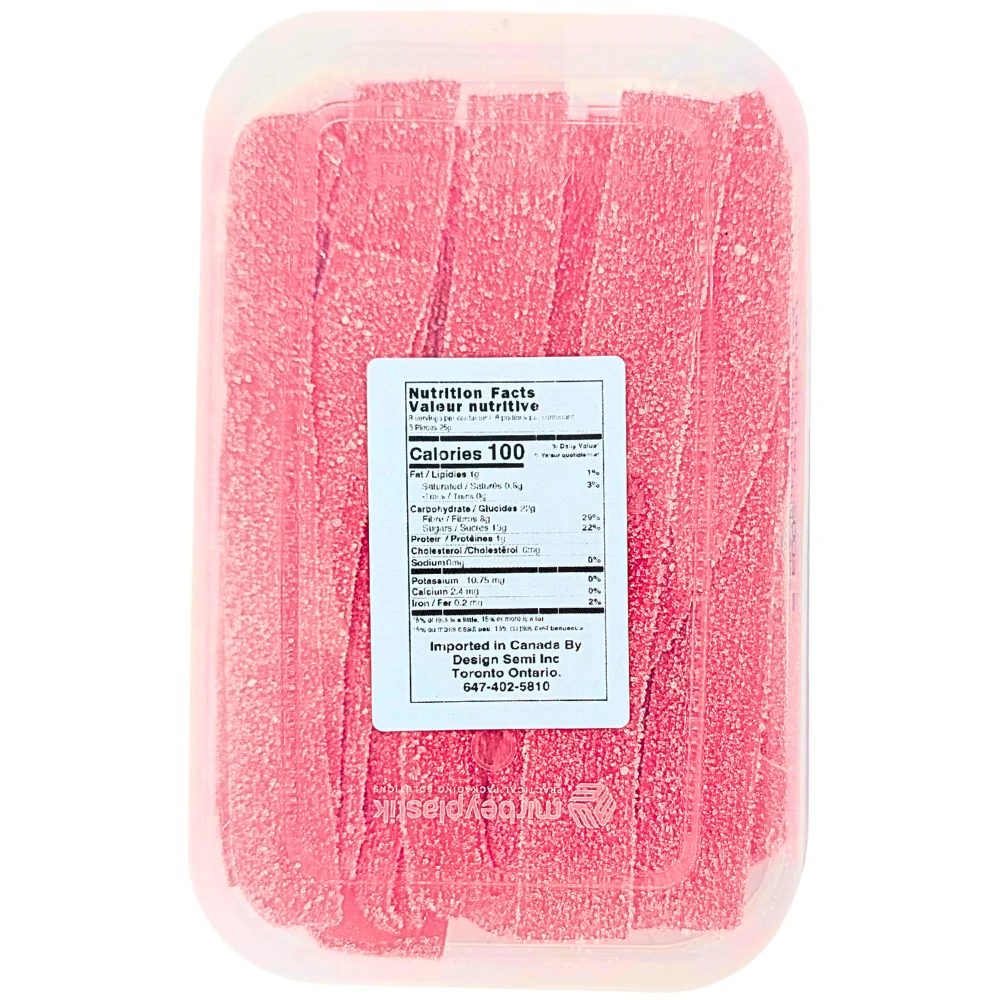 Minicco Sour Belt Strawberry (Turkey) - 200g - Image 2