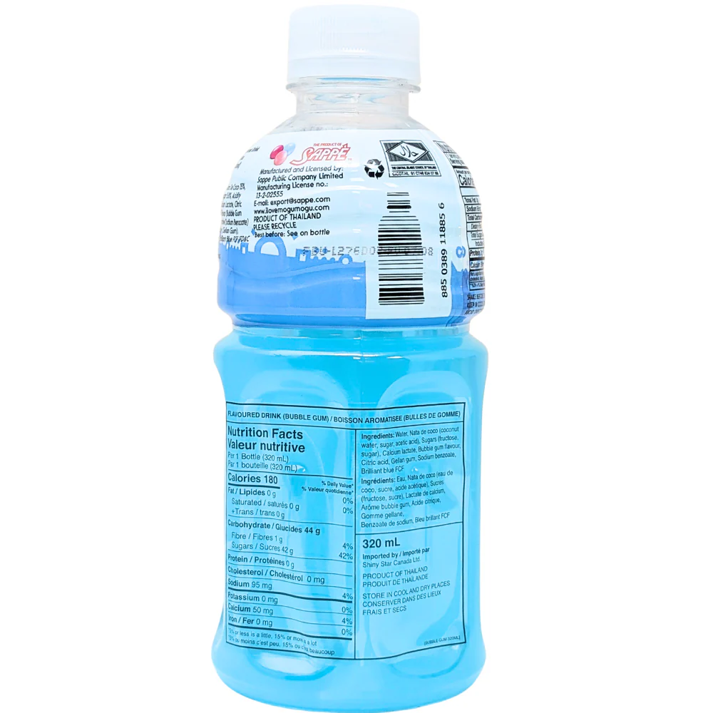 Mogu-Mogu Bubble Gum (Thailand) - 320mL - Image 2
