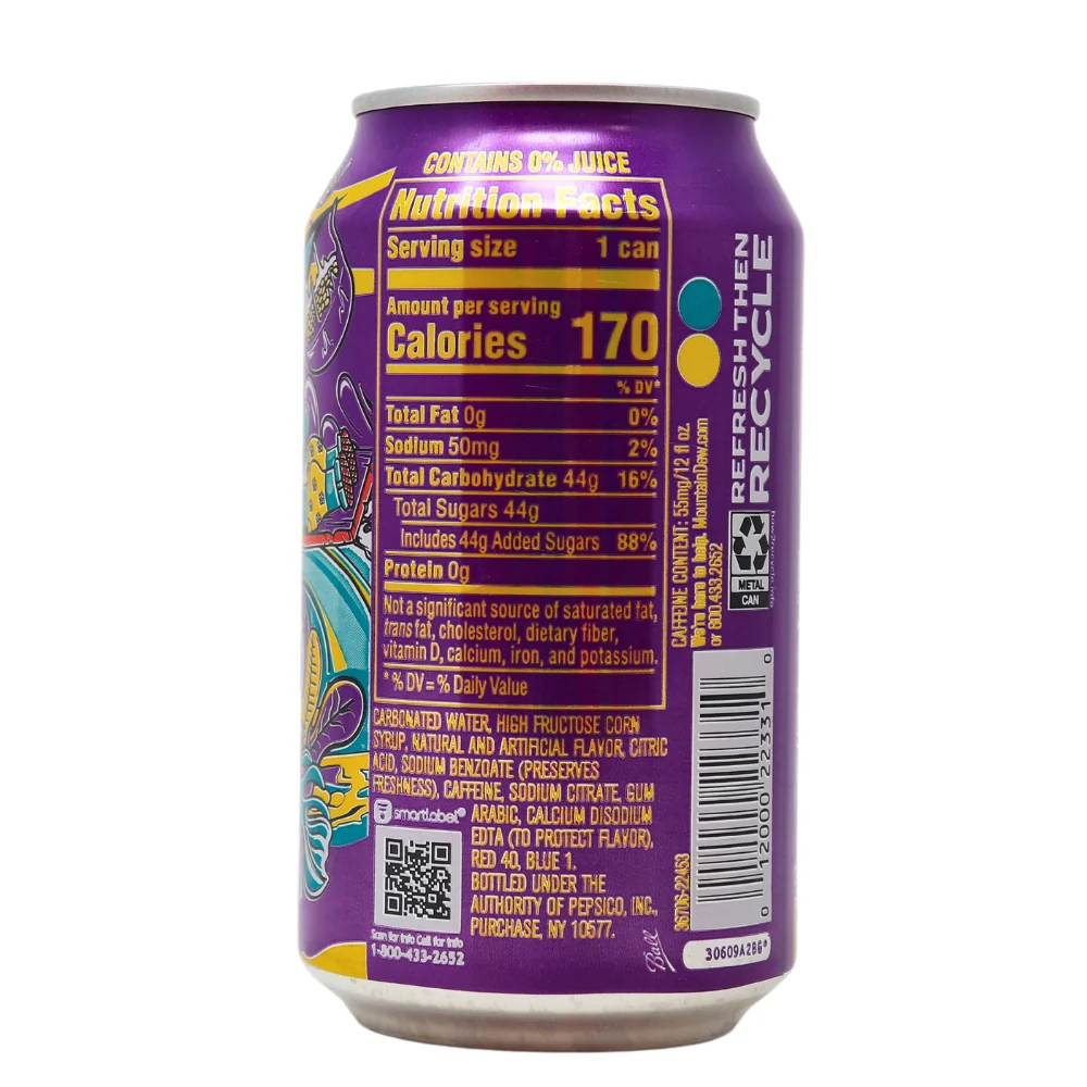 Mountain Dew Passionfruit Punch - 355mL - Image 2